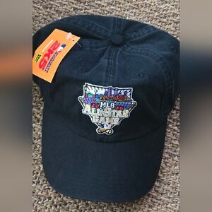 MLB All-Star Game Black CapNew W/ Tag 2006 MLB  ASG ALL STAR GAME PNC Field Adju